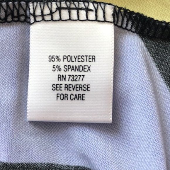 Dana Buchman Abstract Sleeveless Stretch Tank Top Blouse | Size S - Picture 9 of 10